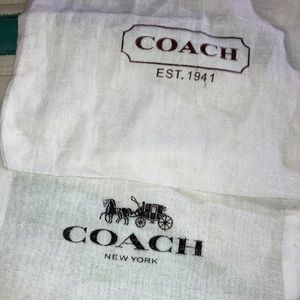 Coach dust bags 2